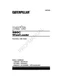 Caterpillar Cat 980C Wheel Loader Parts Catalog Manual XMBP9685