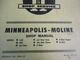 I&T MM-14 Minneapolis Moline Tractor Repair Shop Service Manual Multiple Models