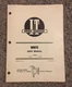 1978 White I&T Shop Manual White Models 2-135 2-155 Tractors No. W-2