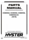 Hyster H300HD2, H330HD2, H360HD2-EC H019 Forklift Parts Catalog Manual PDF