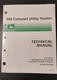 2000 John Deere TM1848 990 Compact Utility Tractor Technical Manual