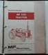 1976-1983 MASSEY FERGUSON MF 230 MF230 TRACTOR PARTS CATALOG MANUAL NICE SHAPE