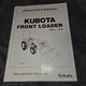 Kubota LA524 Front Loader Owner Operator Maintenance Manual User Guide 