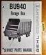 Gehl BU940 BU 940 Forage Box Service Parts Manual 902433 2/80