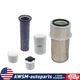 For Bobcat S130 S150 S160 S175 Air Filter Oil Filter Skid Steer Filter Kit