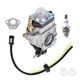 Fits For Gas 2Cycle 43cc Powermate PCV43 Tiller Motor Parts Fuel Line Carburetor