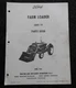 1965 FORD 4000 & 5000 Tractor "727 Farm Loader" PARTS MANUAL