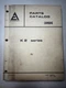 Allis-Chalmers K2 Series Combine Parts Catalog