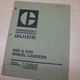 CAT Caterpillar 920 930 wheel Loader Owner Maintenance Lubrication Manual Guide