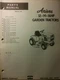 Ariens S-12 14 16 Lawn Garden Tractor & Implements & Sno-Thro Parts (2 Manual s)