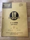 CASE-IH I&T SHOP MANUAL C-10, 500, 600, 900B Models, 63 Pages