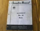 McCormick No. 45 Pickup Baler Operator's Manual - 8 1/2" x 11", 34 Pages