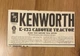 AMT Model Kenworth K-123 Cabover Instruction Manual New
