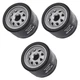 3PK 49065-0721 Oil Filter for Kawasaki FR541V FR600V FR651V FR691V FR730V FS481