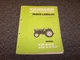 Yanmar YM336 YM336D Diesel Tractor Original Factory Parts Catalog Manual Guide