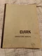 Clark Equipment C-30B C-40B C-50B CLR40 OEM Genuine Operator&rsquo;s Manual. O-B81