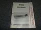 Gehl DM1165 Disc Mower Operator Maintenance Service Repair Manual 907526