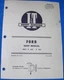 I&T FORD 8000 9000 TRACTOR SERVICE SHOP REPAIR MANUAL