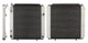New Forklift Radiator FOR 1994-2004 Hyster S40XM-S65XM D187 L4 2.0L 2.2L Eng