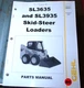 GEHL SL3635 SL3935 Skid Steer Loader Parts Manual book catalog list spare 2004