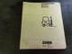 Clark PMA 425  P 40 HWP 40/60 PF Forklift Service Manual