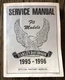 Vintage Harley Davidson 1995-1996 FLT Models Factory Service Manual 99483-96A