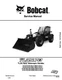 Bobcat TL35.70 Telecopic Handler Telehandler Service Shop Repair Manual 7283169