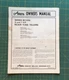 ARIENS OWNERS MANUAL SERIES 901000 5 & 7 HP REAR TINE TILLERS 16 Pgs Pt No 1310