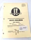 USED I & T SHOP MANUALS FOR D-10 D-12 ALLIS CHALMERS AC-20