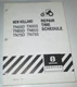 New Holland TN55D TN55S TN65D TN65S TN75D/S Tractor Repair Time Schedule Manual