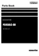 Komatsu PC450LC-8R Excavator Parts Catalog Manual SN 75001-UP