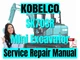 Kobelco Mini Excavator SK70SR Service Repair Manual