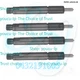 4X Fuel Injector For Volvo Penta TAMD61A TAMD62A 0432191805