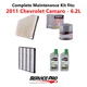 2011 Chevrolet Camaro 6.2L Complete Air, Oil & Cabin Filter Kit (5W-30)