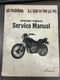 GENUINE YAMAHA XJ550H/RH (J/K) SERVICE MANUAL