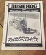 Bush Hog RZ60 Rotary Cutter Operators Manual 1J-2075-X19