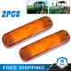 2X LED Amber Flashing Cab Light For Case IH Steiger 9310 9330 9350 9370 AR60250