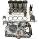 For Kubota V3800 Overhaul Piston Rebuild Kit M96S M108S M105S Tractor Engine