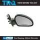 TRQ Manual Mirror Right for Mercury Tracer Ford Escort 4 Door