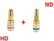 2x adapter car air conditioning high low pressure connection R134a BMW Ford Mercedes VW Volvo