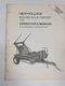 Sperry New Holland 175 Round Bale Feeder Operator's Manual  43017510