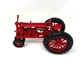 Scale Models: McCormick Deering Farmall F-12 Tractor Red: 1/16 Scale