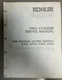 Kohler Engines Two Cylinder Service Manual Model:K482,K532,K582,K662 ENS-607 AA5