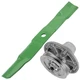 Deck Spindle & Blade For John Deere 4700 667 757 777 797 997 M665 Z994R 60"