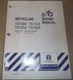 NEW HOLLAND TS100A TS115A TS125A TS135A ELECTRICAL DIAGNOSTIC SERVICE MANUAL