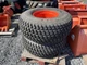 Pair of Rear Turf Tire & Rims for Kubota L4701 L4802 L4060 L4760 Tractors