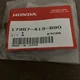 OEM Honda 17367-413-690 JDM Filter, Drain Tube,GX390 EB4000, EB5000XK2, EB6500SX