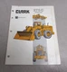 Clark Michigan 275C Tractor Shovel Specifications Brochure Manual 1980
