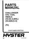 Hyster H70XL, H110XL, H90XLS F5 Challenger Forklift Parts Catalog Manual PDF