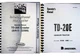 International TD20E Crawler Owners Operators Manual